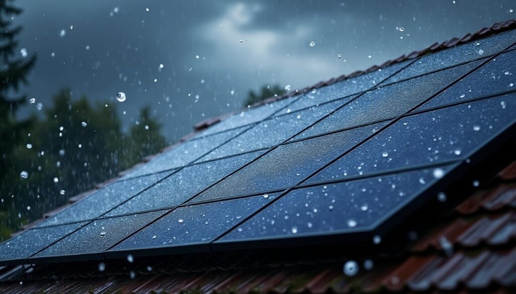 découvrez si vos panneaux solaires sont suffisamment résistants pour supporter des grêlons de 3 cm et comment protéger votre installation contre la grêle.
