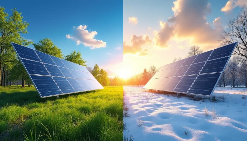 découvrez comment choisir l'inclinaison idéale de votre installation pour optimiser le rendement énergétique, en privilégiant soit l'efficacité estivale soit celle hivernale selon vos besoins.