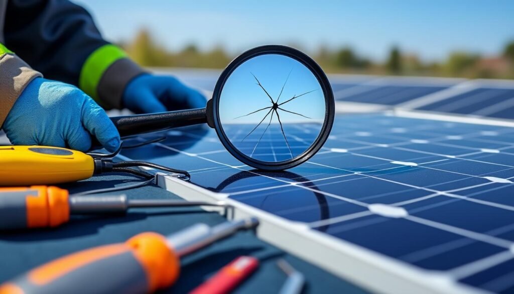 découvrez les étapes à suivre et les solutions à envisager si vous observez une fissure (micro-crack) sur une cellule solaire, afin d'assurer la performance et la durabilité de votre installation photovoltaïque.
