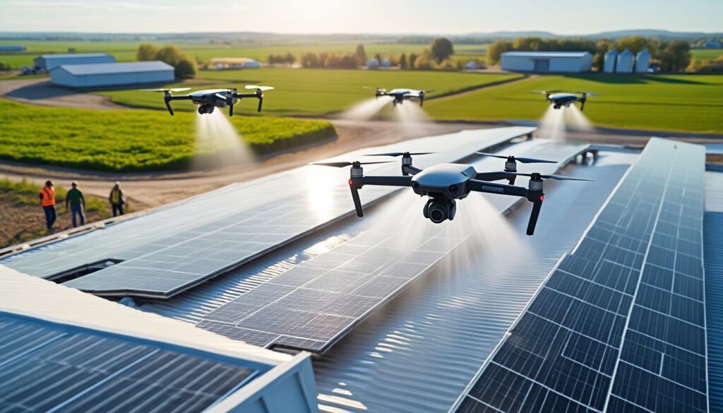 découvrez si le nettoyage par drone est une solution efficace et adaptée pour l'entretien des grandes toitures agricoles, ses avantages, ses limites et son impact sur l'agriculture moderne.